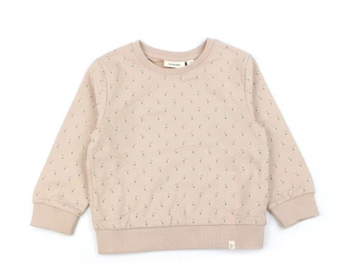 Lil Atelier rose dust blomstret sweatshirt